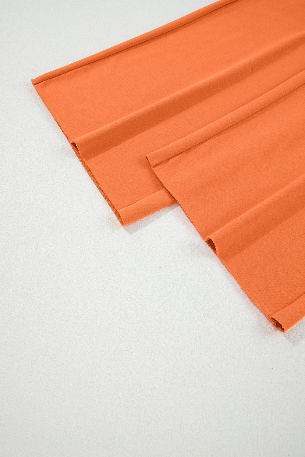 Light Pink Drop Shoulder Puff Sleeve Crop Pullover Drawstring Wide Leg Pants Set