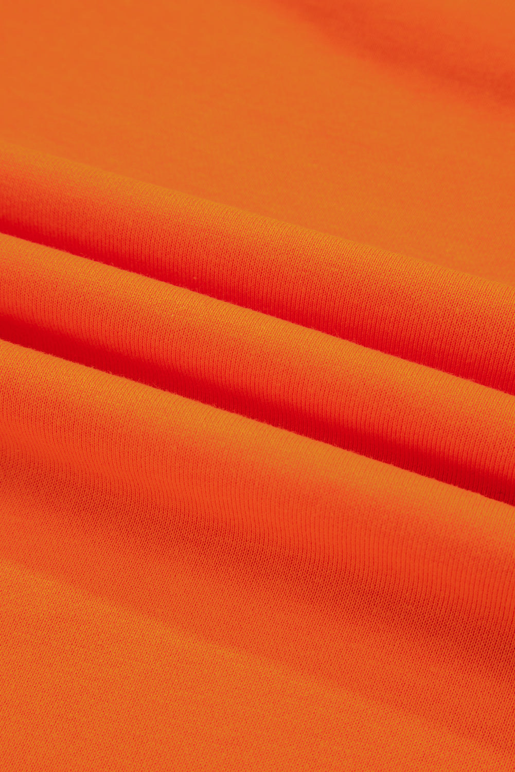 Fiery Red Varsity Stripe Detail Drop Shoulder Pullover Mini Skirt Set