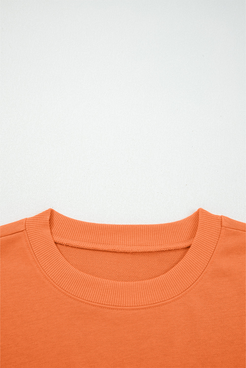 Light Pink Drop Shoulder Puff Sleeve Crop Pullover Drawstring Wide Leg Pants Set