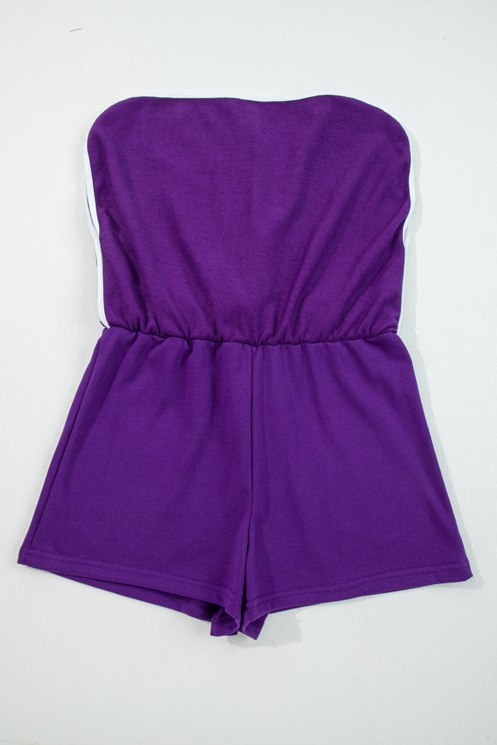 Fiery Red Varsity Stripe Detail Drop Shoulder Pullover Mini Skirt Set