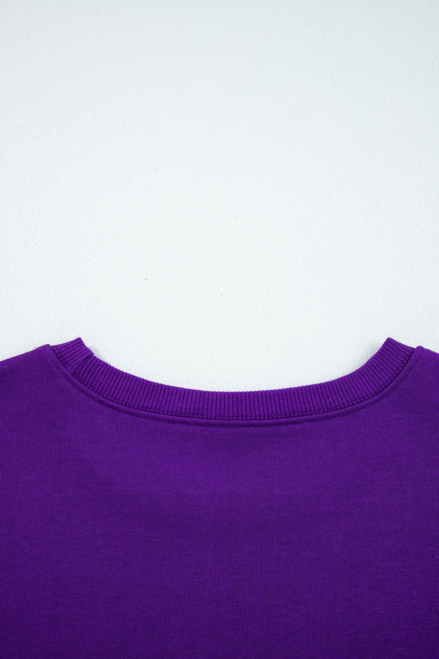 Sky Blue Varsity Contrast Banded Sleeve Shift Sweatshirt Dress