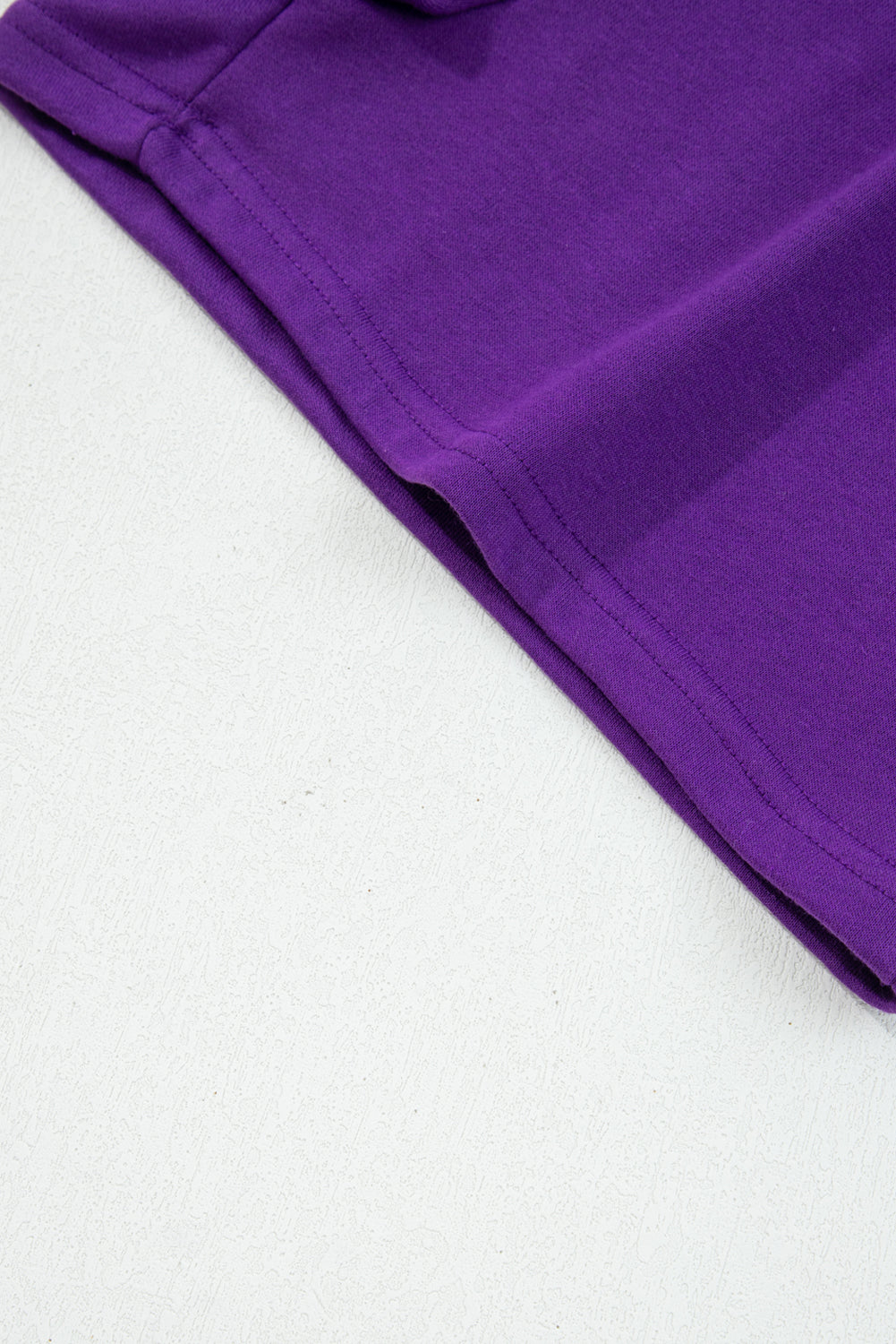 Fiery Red Varsity Stripe Detail Drop Shoulder Pullover Mini Skirt Set