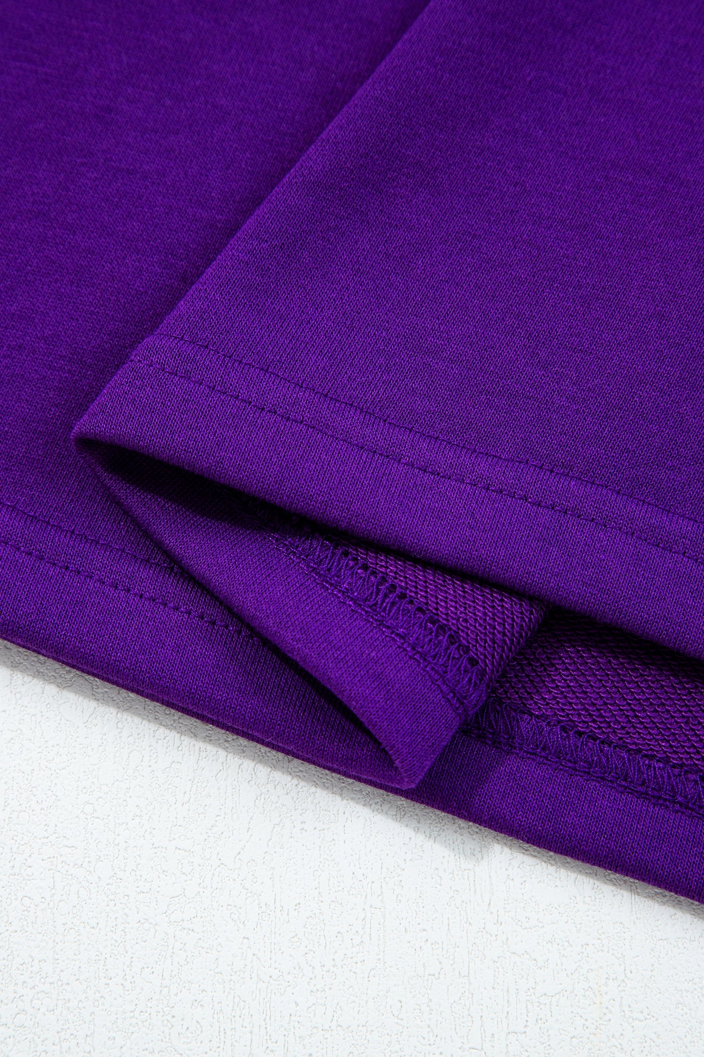 Sky Blue Varsity Contrast Banded Sleeve Shift Sweatshirt Dress