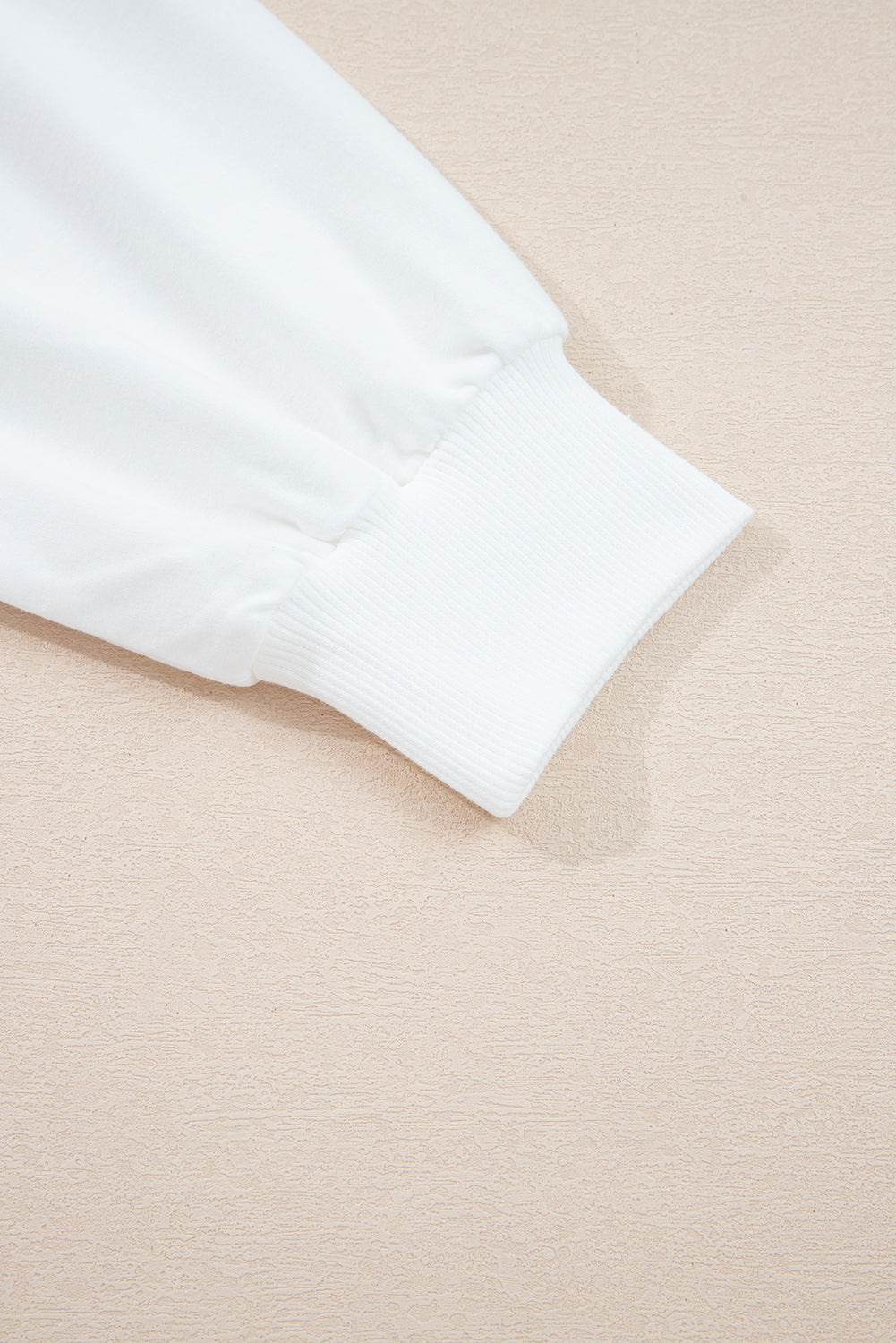 Red Stripe Colorblock Patchwork Contrast Stitching Oversize Sweatshirt