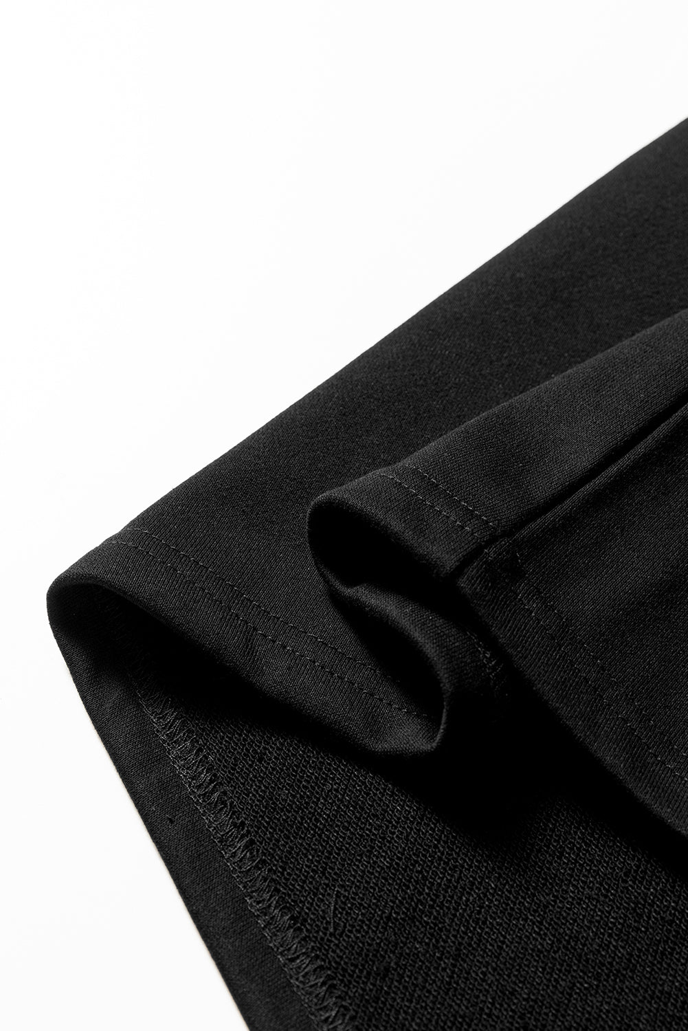 Sky Blue Varsity Contrast Banded Sleeve Shift Sweatshirt Dress